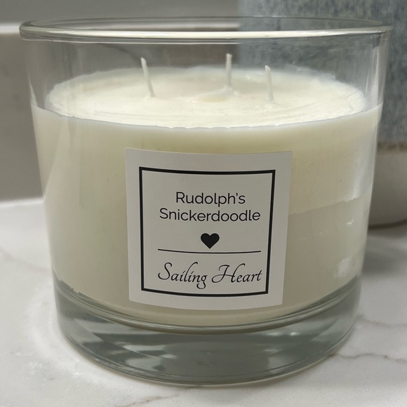 Sailing Heart Other - Rudolph’s Snickerdoodle 3-Wick Candle